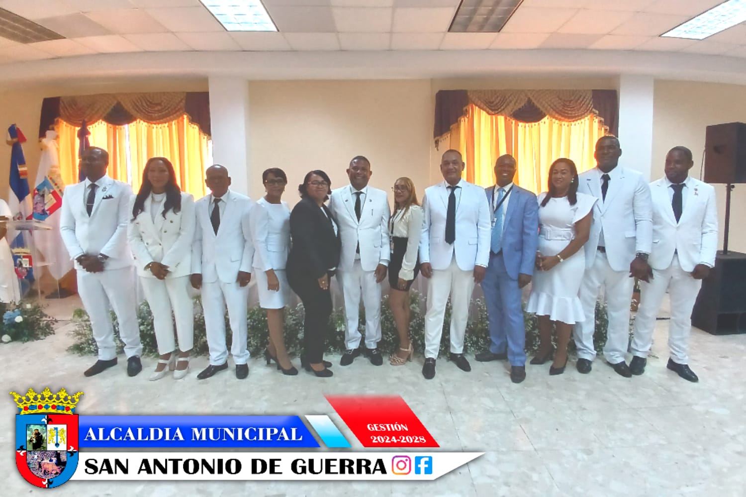 Nuevas Autoridades del municipio San Antonio de Guerra gestión 2024-2028