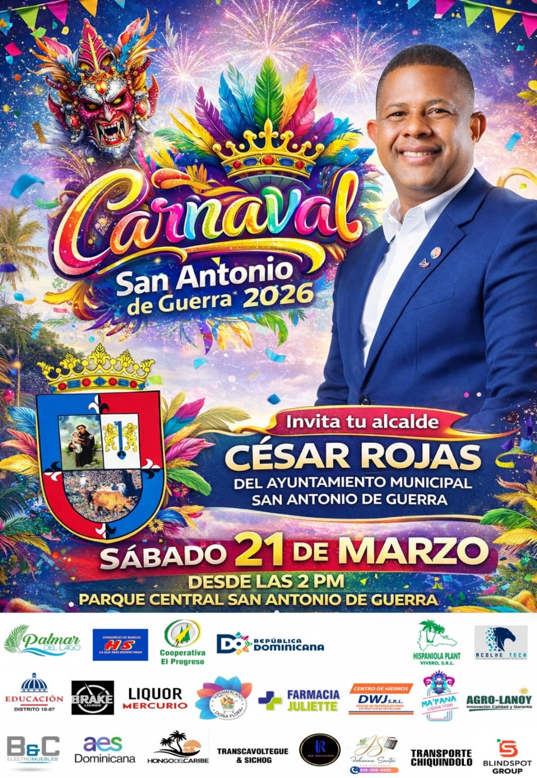Carnaval San Antonio de Guerra 2026