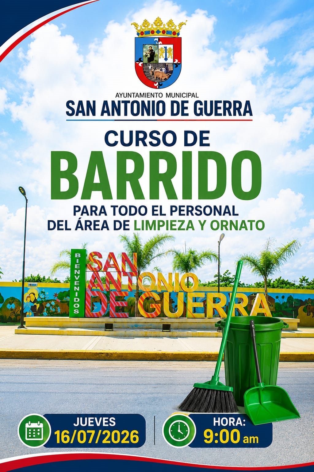 San Antonio de Guerra Curso de Barrido
